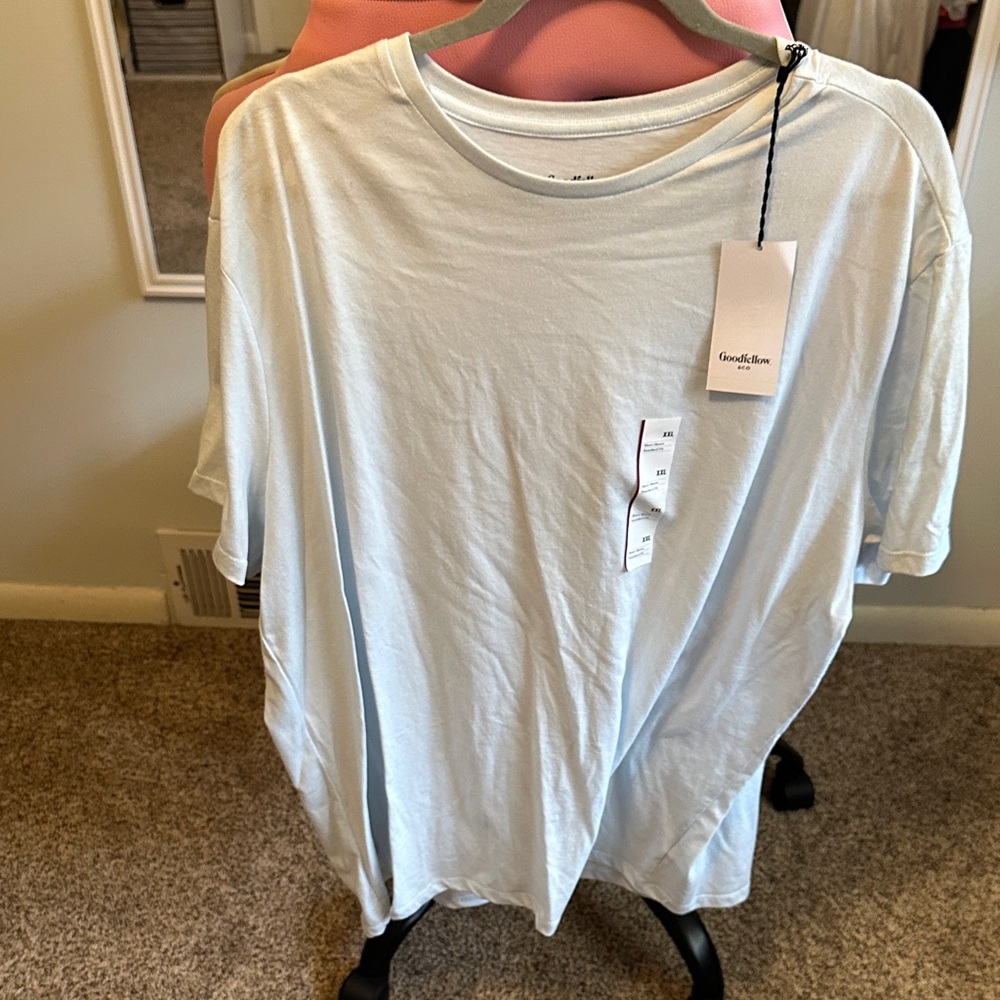 Goodfellow & Co Light Blue Short Sleeve Tee
